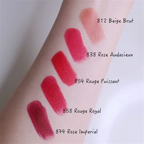 rouge allure chanel swatches|Chanel Rouge Allure l'extrait lipstick.